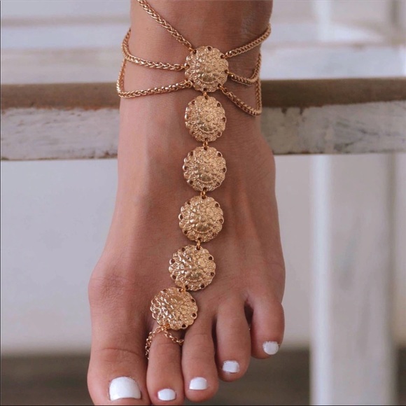 boho barefoot sandals